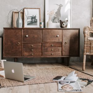 Geometric Wall-Mounted Shelves